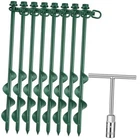 Zhengmy Giant Skeleton Accessories Ground Anchors Screw In, 12 Inch 8 Green New. Price: $61.28.