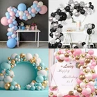 Balloons Arch Kit + Pastel Metallic Baloons Garland Birthday Wedding Baby Shower New. Price: $13.62.