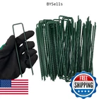 200PCS Metal Garden Landscape Stakes 6 Inch Staples,green Baked Enamel New. Price: $44.79.