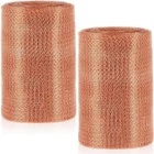 Gisafai 8" X 100 Copper Mesh Rodent Control Ft, Brass Color New. Price: $51.74.