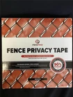 + Fenpro Fence Privacy Tape 90% Blockage Redwood Ft FW250-RDW New. Price: $27.90.