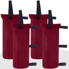 Abccanopy Weights Set Of 4-120LBS Sand Bags For Pop 120LBS, Burgundy New. Price: $14.36.