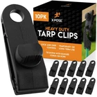 Tarp Clips 10 Pack Heavy Duty Reusable Black Canopy Awning Camping Boat Xpose New. Price: $28.99.