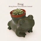 Frog Planter For 4 Inch Nursery Pots Animal Lover Gift Indoor Decor New. Price: $51.99.