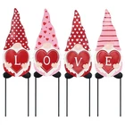 Hogardeck 4 Pcs Valentines Day Metal Gnomes Outdoor Garden Decor "love" New. Price: $56.01.