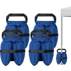 Hazben Heavy Duty 120LB Blue Sand Bags Set Of 4 For Tent Canopy Gazebo Weights New. Price: $20.98.