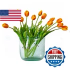 Duyone 15PCS Artificial Tulips Flowers, Latex Bouquet, Fake For Office New. Price: $48.10.