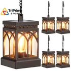 Kooper 4 Pack Solar Lanterns Outdoor Waterproof, Brighter Hanging Black New. Price: $49.99.