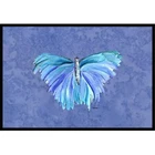 Carolines Treasures 8855MAT Butterfly On Slate Blue Indoor Outdoor Doormat... New. Price: $29.23.