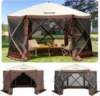 * 12FT 6 Sided Pop-up Canopy Shelter Tent With Mesh Windows, Portable New. Price: $319.60.