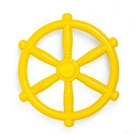 Kids Playground Pirate Ship Steering Wheel - Yellow Jungle Gym Toy For Swing Set New. Price: $34.99.