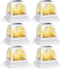 Siedinlar Solar Post Lights Outdoor Deck Fence Cap 2 6 Pack, White New. Price: $53.45.