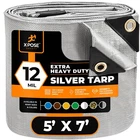 Heavy Duty Tarp Extra Thick 12 Mil Polyethylene New. Price: $34.99.