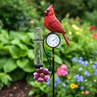 Yngfil 40" Garden Rain Gauge 7" Glass Tube For Outdoor Indoor Use, Patio Yar... New. Price: $63.72.