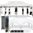 Cobizi 10X20 Pop Canopy With 6 Sidewall,heavy Duty Upf 50+ Seas... New. Price: $398.04.