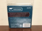 Veranda Aluminum Black Baluster Stair & Straight Connector Kit #224308 "new". Price: $14.99.