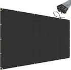 Sunnyroyal Privacy Fence 5X50 Black Heavy Duty Windscreen W/grommets New. Price: $32.95.