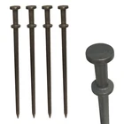 Steel Tent Stakes Heavy Duty Double Head 3/4" X 30" Metal Inflatable Anchors 4PK New. Price: $129.99.