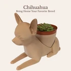 Chihuahua Planter For 4 Inch Nursery Pots Dog Lover Gift Indoor New. Price: $51.99.