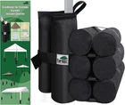 Eurmax Usa Weight Bags For Pop Up Canopy Outdoor Standard, Black New. Price: $33.81.