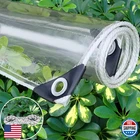 Evalotnebu Clear 10X20 Ft - 14 Mil Pvc Tarps Grommets Heavy Duty New. Price: $166.38.