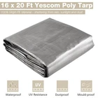 Yescom 16X20FT 10-MIL Plastic Tarp Waterproof Heavy Duty Pickup Truck Bed Cover New. Price: $49.90.