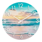 Alarllok 12 Inch Outdoor Clock Waterproof Tempered Glass Large, Beach New. Price: $33.62.