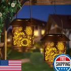 Solar Lantern Outdoor Hanging Lights, Metal Garden Decor, Gifts For Women Mom New. Price: $80.98.