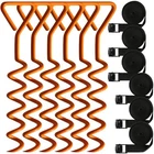 Tradesparker Trampoline Stakes & Anchors Kit With 6 Strong Belts, Heavy Duty Cor New. Price: $64.06.
