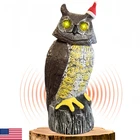 Ugold Solar Powered Owl, Motion Detection, Rotating Head, Realistic Hoots And Si New. Price: $59.07.