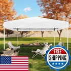 Garveelife 10X10 Pop Up Canopy Tent Easy 3 Adjustable Height Outdoor New. Price: $110.62.