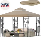 119''X119'' Canopy Replacement Top Double Tiered Gazebo Cover For Yard, Patio & New. Price: $69.91.