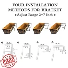 Karlliu 2 Pc 30" Window Boxes Planters Railing Brackets Coco Liners New. Price: $78.99.