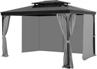 Vevor Gazebo Curtains Outdoor, Fit Most 10' X 10FT * 6.7FT, Gray New. Price: $73.99.