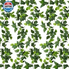 Recutms Artificial Vines Ivy Garland 6 Strands Fake With Silk Green Leaves. Price: $59.97.