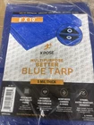 Xpose Better Blue Poly Tarp 10' 8' Multipurpose Protective Cover 5 Mil New. Price: $16.88.