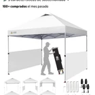 Crown Shades 10X10 Ft Pop-up Portable Canopy White Steel Frame Water-resistant New. Price: $130.78.