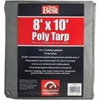 (3-PK) Do It Best Silver Woven 8 Ft. X Heavy Duty Poly Tarp Model: 725610 New. Price: $79.79.