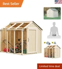 2X4BASICS Custom Shed Kit With Peak Roof - Durable, Expandable Storage Solution New. Price: $219.99.