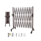 Wichemi Expandable Driveway Gate, Retractable Outdoor 10.8FT Portable Fe... New. Price: $110.39.