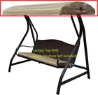 Alisun Replacement Canopy Top For Gt Porch Swing Model #GCS00229C (will Not Fit New. Price: $94.11.