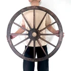 Linsuo Wood Wagon Wheel Western Party Decorations For Bar Garage Coffee Shop Stu New. Price: $53.19.