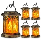 Kooper 4 Pack Solar Lanterns Outdoor Waterproof, Upgraded Flickering Flame New. Price: $58.27.