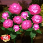 Ywywled Solar Rose Lights 2 Pack Pink Realistic Waterproof Garden Decor New. Price: $44.98.