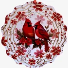 Cardinal Birds Wind Spinner 8" Aluminum Red - For Indoor Outdoor New. Price: $19.95.