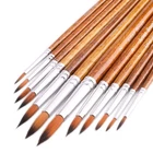 Fenorkey Artist Watercolor Paint Brushes, Round Pointed Tip 12PCS, Brown New. Price: $12.78.