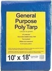 Do It Best 767875 All-purpose Poly Tarpaulin, Blue New. Price: $32.95.