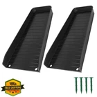Chickvilla Gutter Downspout Splash Block 2PC Black New. Price: $44.99.