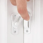 6 Pack 90 Degree Barn Door Lock White Flip Latch Privacy Security Gate Hook New. Price: $17.99.