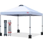 Pop-up Canopy Tent Alloy Steel 10X10 Water-resistant Uv Protection Camping New. Price: $259.98.